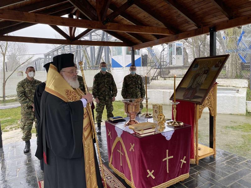  Ο Άγιος Νικόλαος περιπολεί στα σύνορα του Βόρειου Έβρου