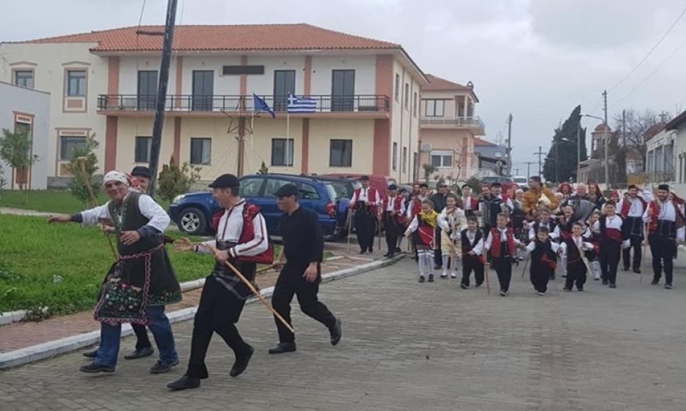  Τυχερό Έβρου: Αναβίωσε το έθιμο της Κορτοπούλας