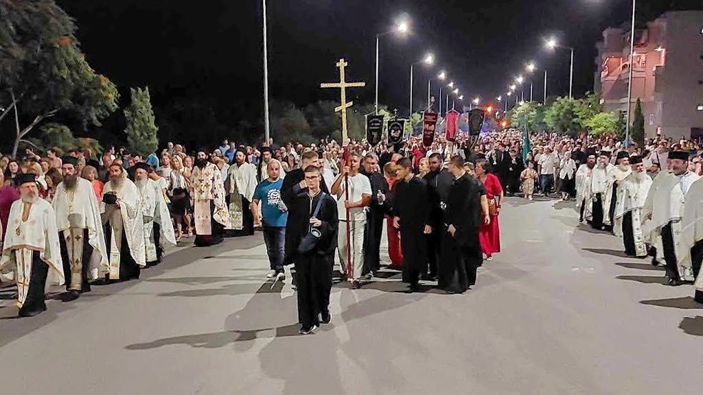 Λιτανεία Τιμίου Σταυρού Αλεξανδρούπολη