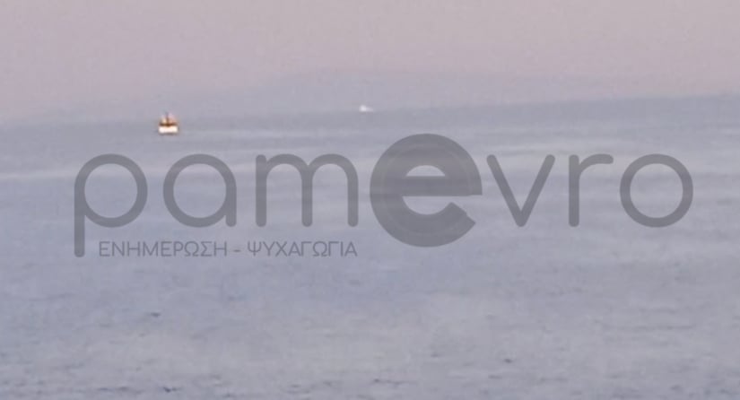 τουρκικά αλιευτικά σκάφη στο Θρακικό Πέλαγος κοντά στην Αλεξανδρούπολη και τη Σαμοθράκη