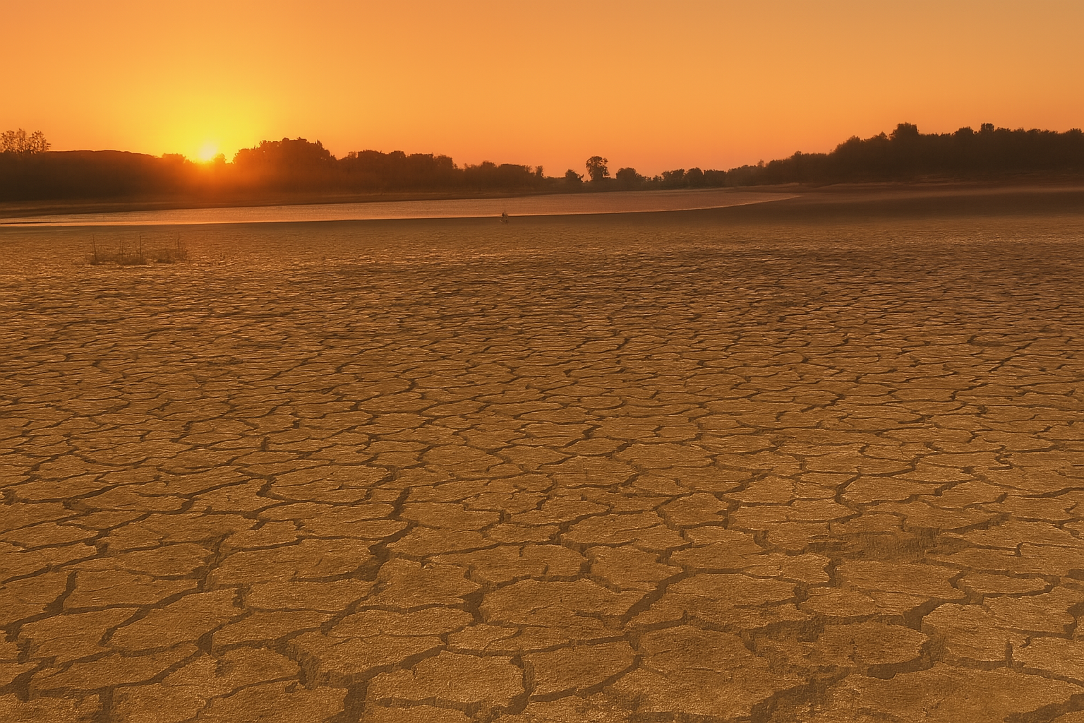 λειψυδρία Έβρου – ξερή κοίτη ποταμού