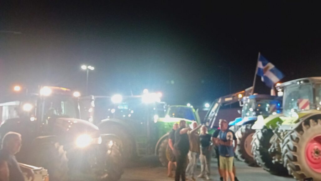 αγρότες έβρος ποτάμι διαμαρτυρία τελωνείο κήπων