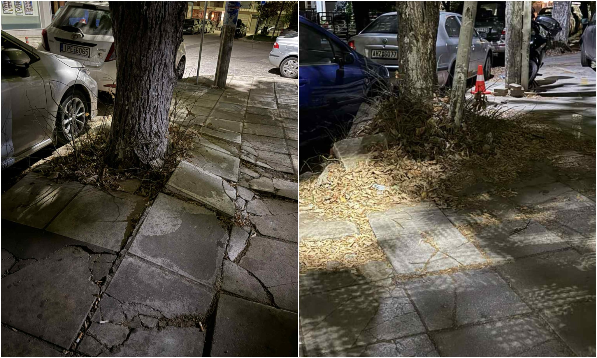 πεζοδρόμιο Κίου Αλεξανδρούπολη