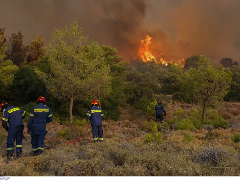 Χάρτης πρόβλεψης κινδύνου πυρκαγιάς 15 Ιουλίου 2025 – Ο Έβρος στην κατηγορία πολύ υψηλού κινδύνου