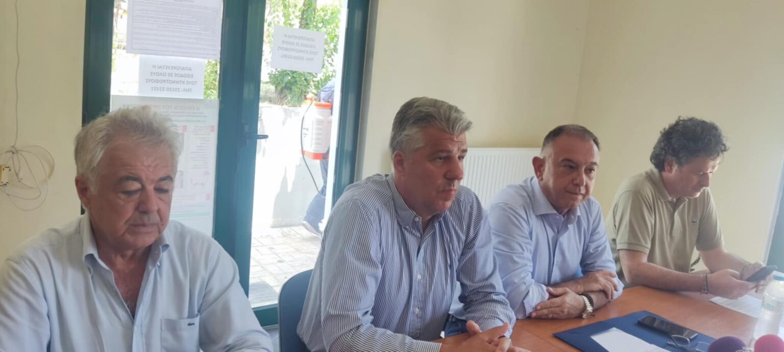 Ο Υφυπουργός Αγροτικής Ανάπτυξης Χρ.Κέλλας στην Ορεστιάδα