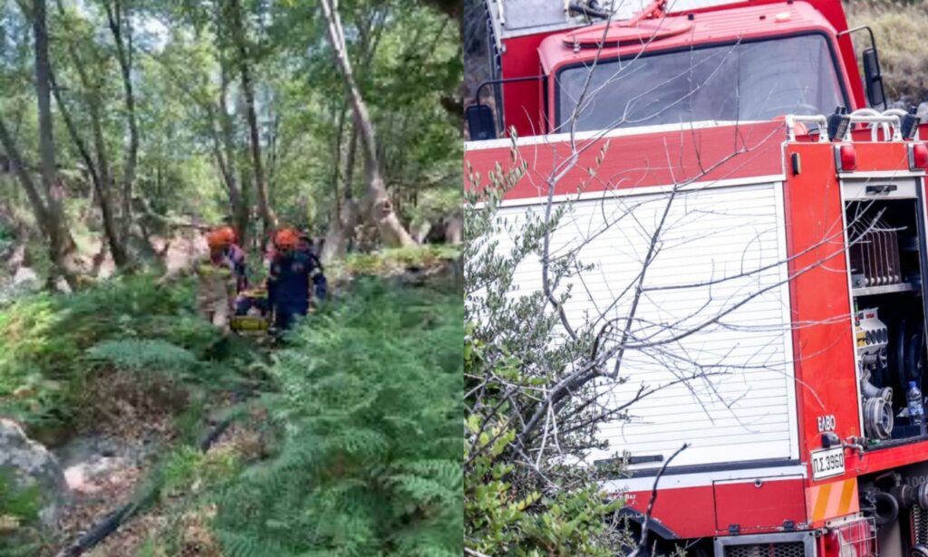 Επιχείρηση διάσωσης τουρίστριας στη Σαμοθράκη