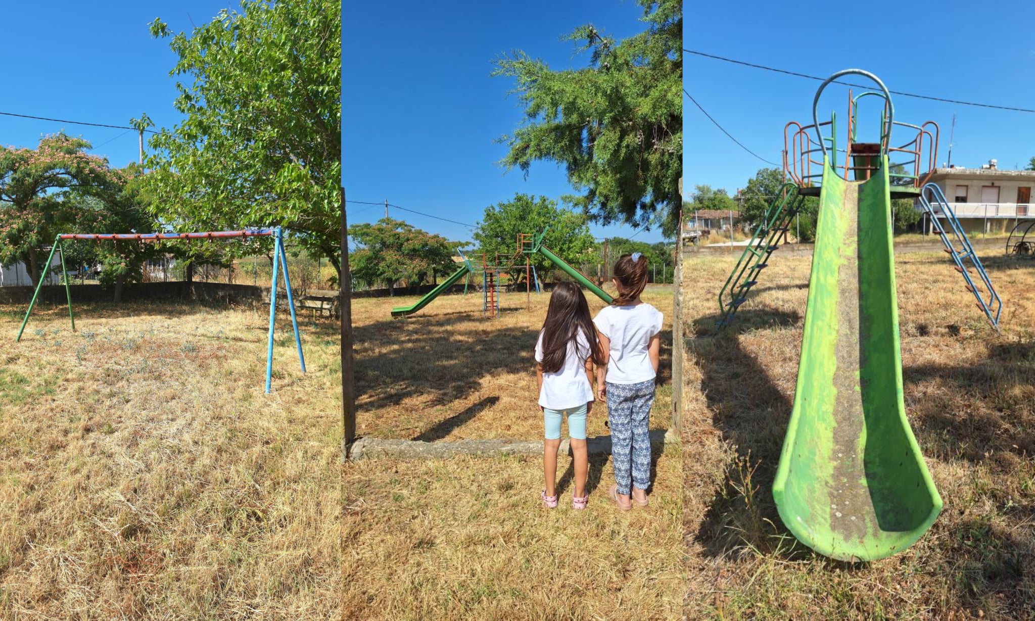 Παιδική χαρά στην Χελιδώνα Έβρου
