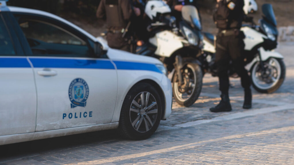 Περιπολικό σε κεντρικό δρόμο της Αλεξανδρούπολης