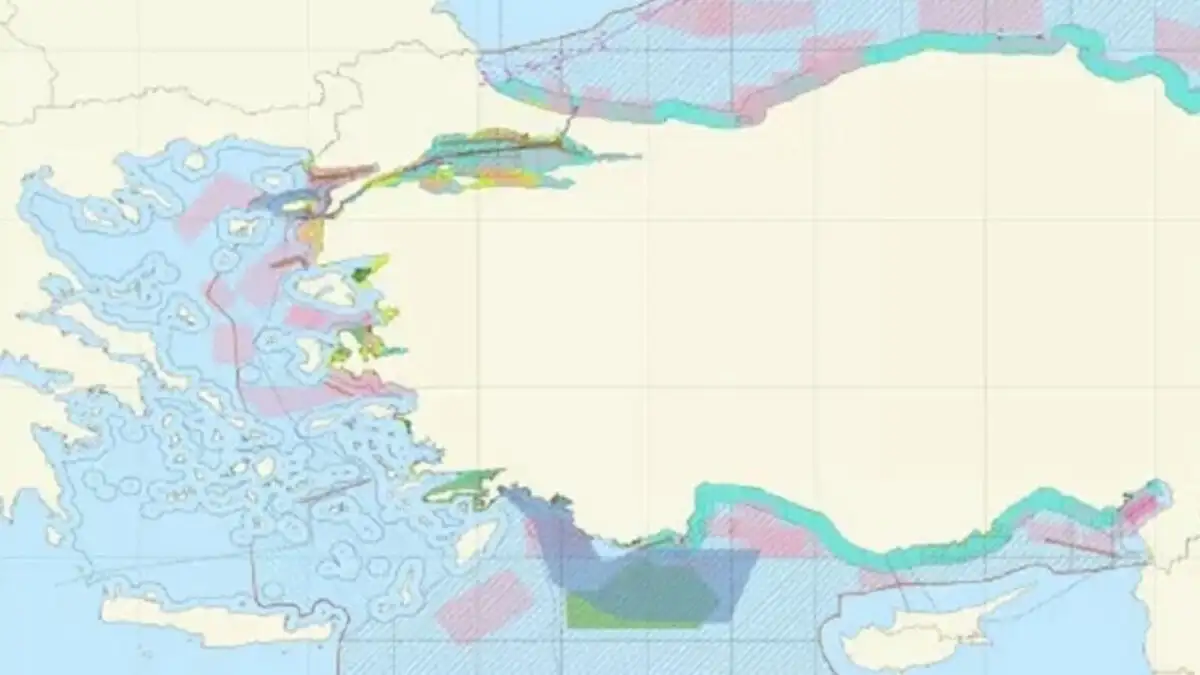 Νέος χάρτης θαλάσσιων πάρκων από την Τουρκία με Αιγαίο, Καστελόριζο, Σαμοθράκη και Λήμνο