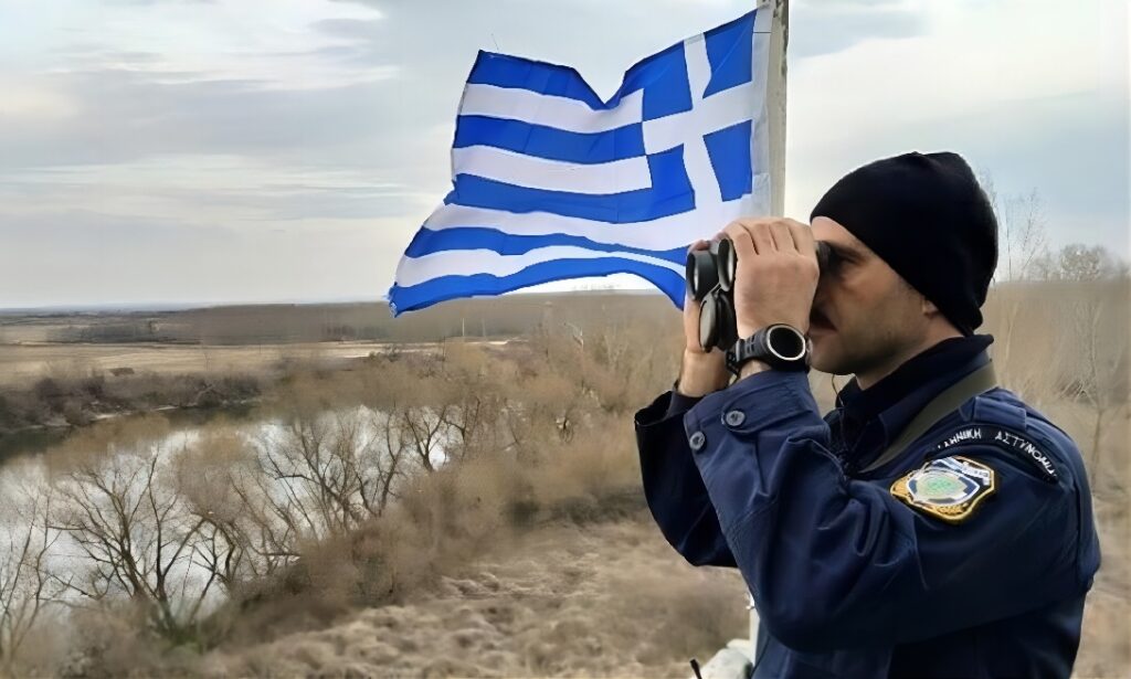 Επιτήρηση συνόρων στον Έβρο από συνοριοφύλακα