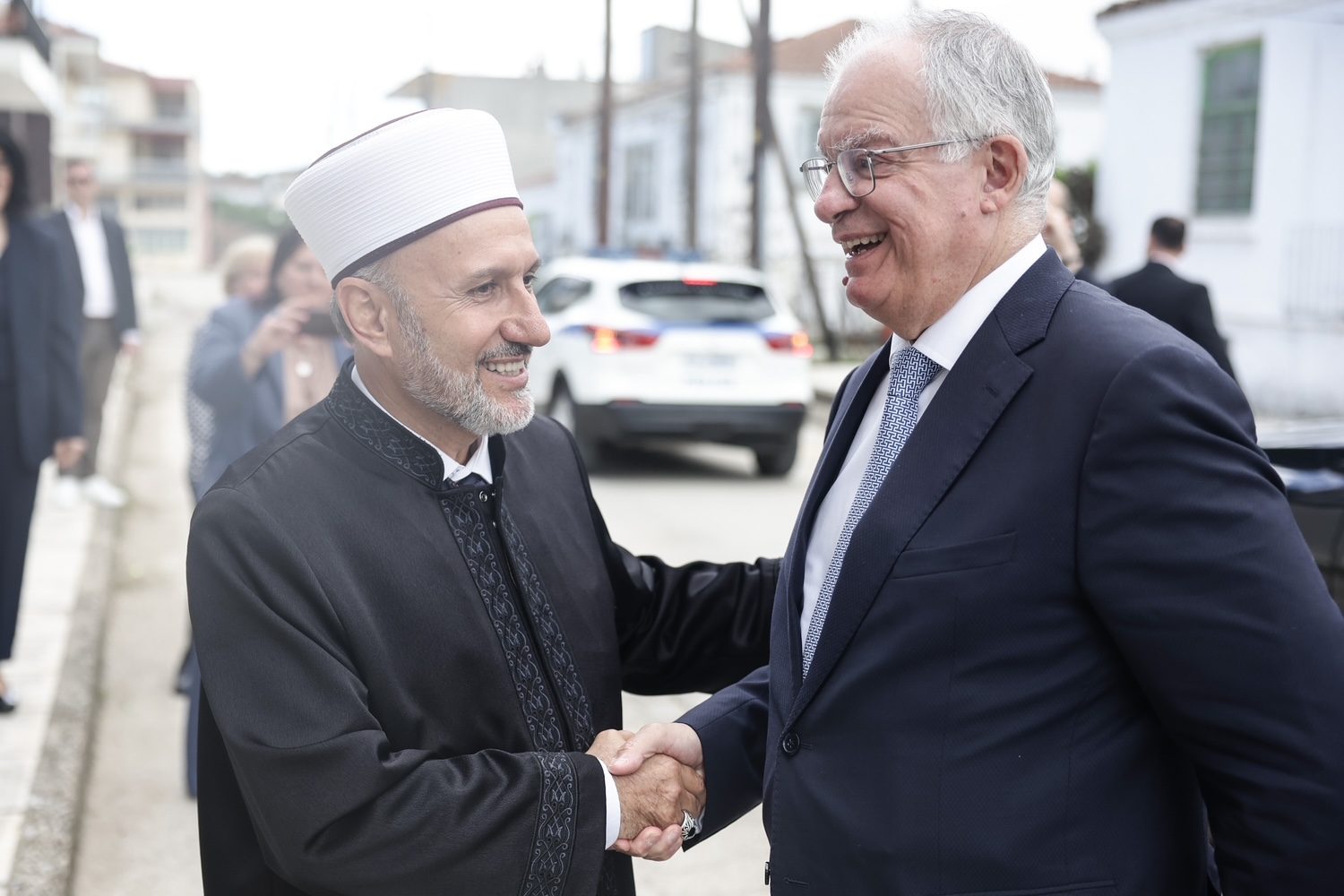 Ο Πρόεδρος της Δημοκρατίας Κωνσταντίνος Τασούλας στη Μουφτεία Διδυμοτείχου με τον Μουφτή Εμίν Σερίφ
