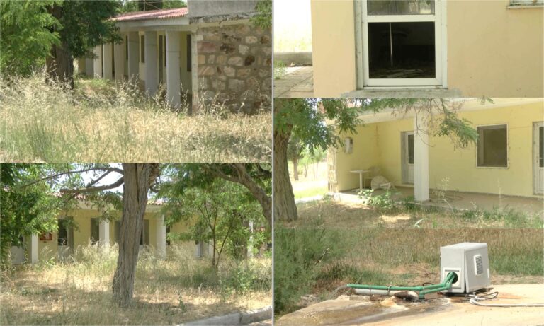 Οι εγκαταστάσεις στο Υδροθεραπευτήριο Τραϊανούπολης στην Αλεξανδρούπολη.