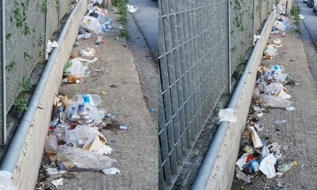 Σοκαριστικές εικόνες από τα σκουπίδια στη Γέφυρα Κήπων στον Έβρο.