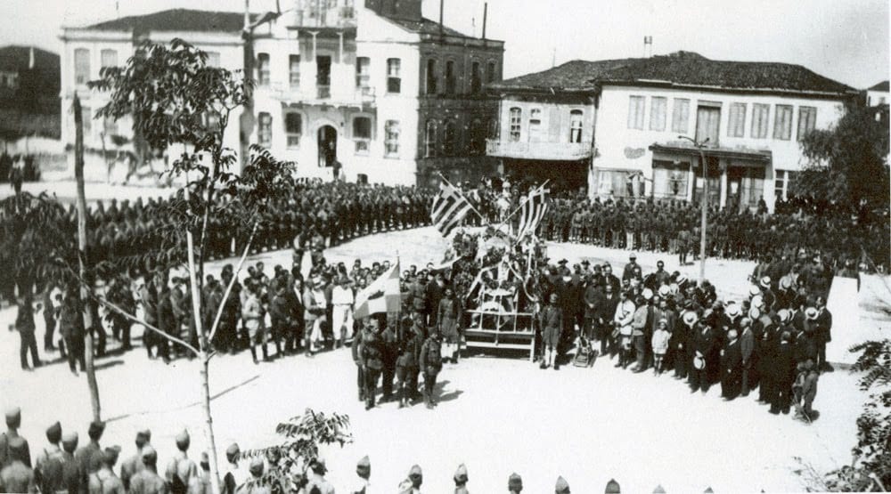 Η είσοδος του Ελληνικού Στρατού 14 Μαΐου 1920.