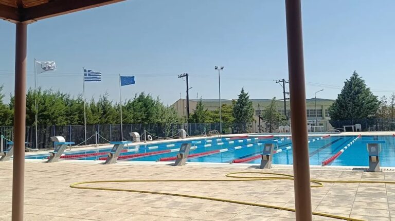 Η εγκατάσταση του Δημοτικού Κολυμβητηρίου Φερών έτοιμη για τη θερινή σεζόν.