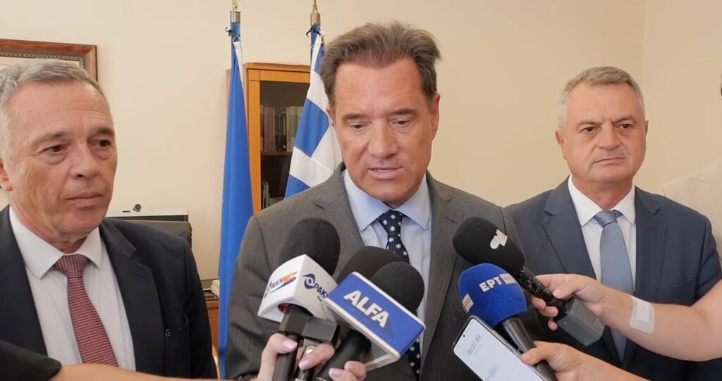 Ο Υπουργός Υγείας στην Αλεξανδρούπολη Άδωνις Γεωργιάδης επίσκεψη