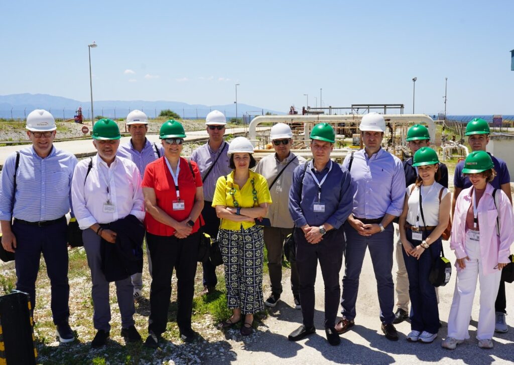 Πρίνος CO2 - Επίσκεψη της προέδρου του SPE στις εγκαταστάσεις της Energean