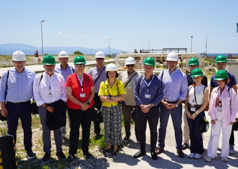 Πρίνος CO2 - Επίσκεψη της προέδρου του SPE στις εγκαταστάσεις της Energean