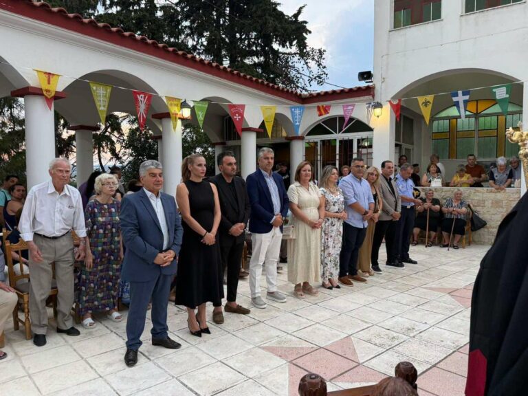 Πολιτικοί και αυτοδιοικητικοί του Έβρου στον εσπερινό της Αγίας Μαρίνας στον Μαΐστρο Αλεξανδρούπολης