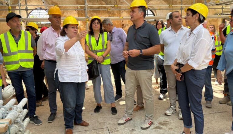 Η Λίνα Μενδώνη στον Έβρο: Αυτοψία σε σημαντικά έργα πολιτισμού