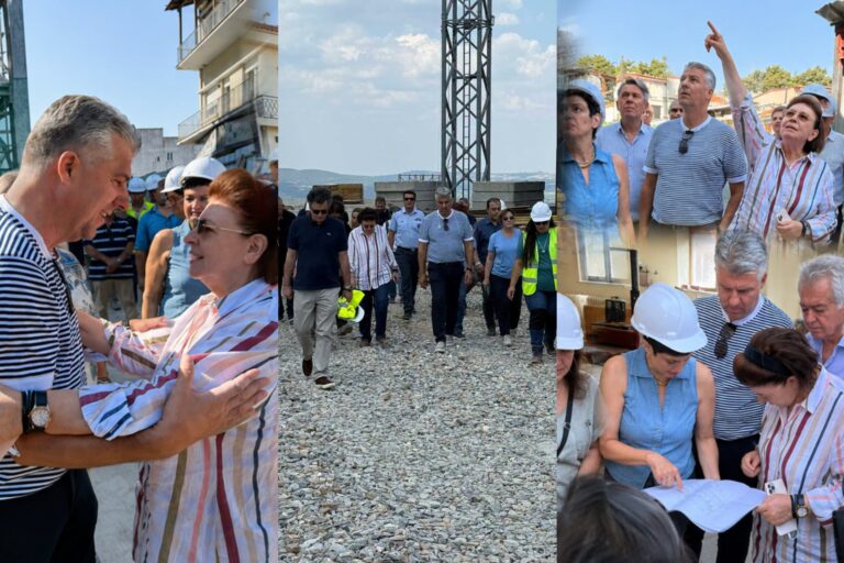 Λίνα Μενδώνη: Αυτοψία σε μεγάλα έργα πολιτισμού στον Έβρο μαζί με τον Τοψίδη