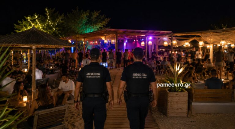 Σαμοθράκη: Μουσική στη διαπασών μέσα στη νύχτα – Χειροπέδες σε 31χρονο υπεύθυνο καντίνας στα Θέρμα
