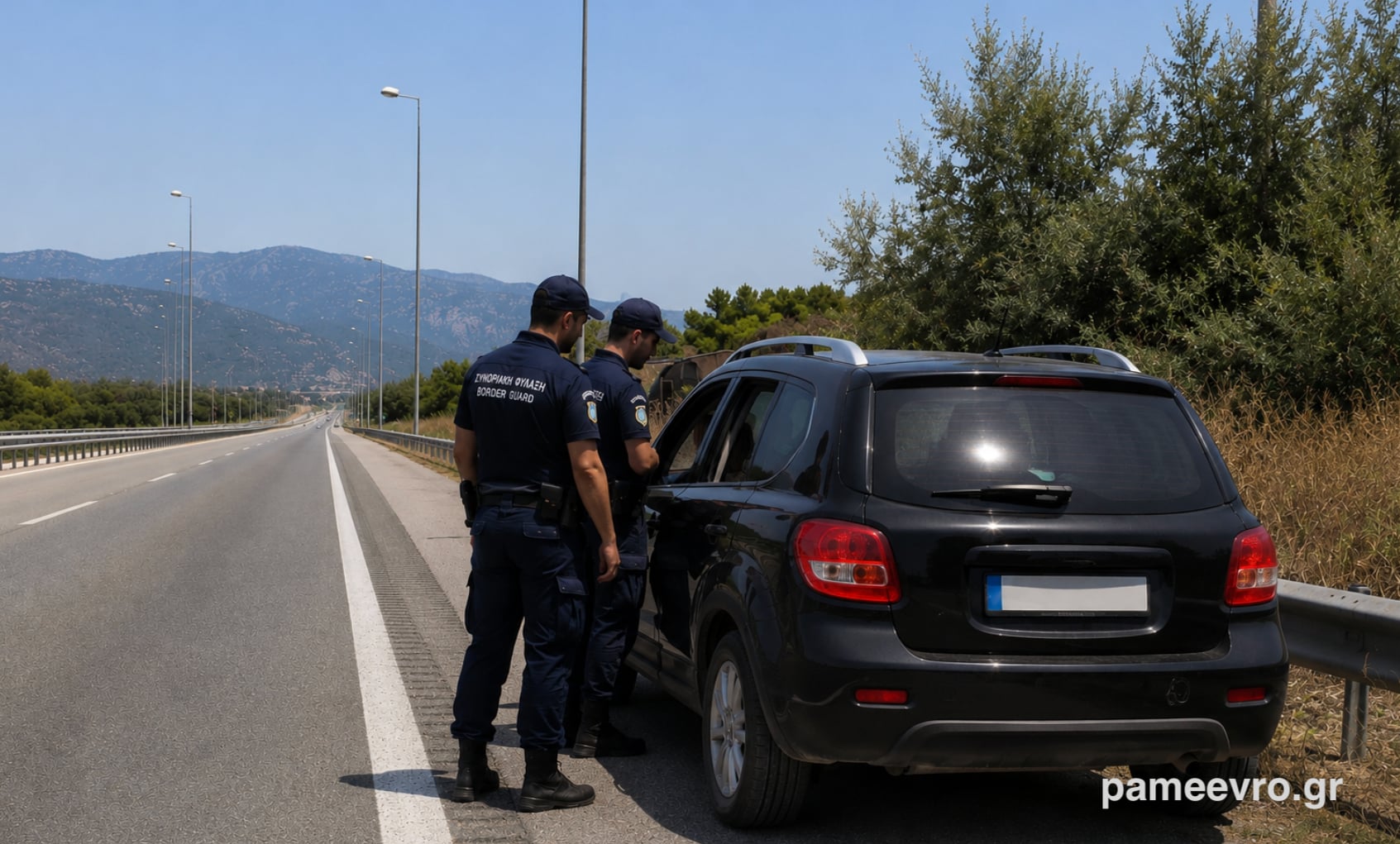 Έβρος - Αστυνομικός έλεγχος και σύλληψη για διακίνηση στην Εγνατία Οδό