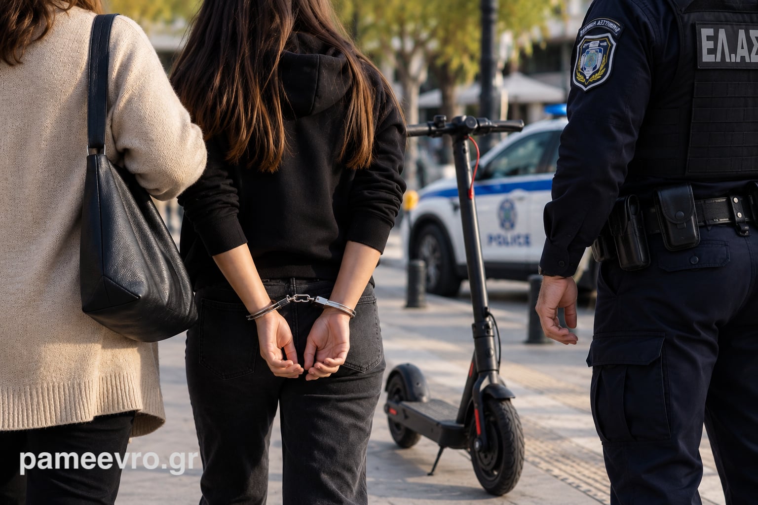 σύλληψη ανήλικης Αλεξανδρούπολη για κλοπή πατινιού