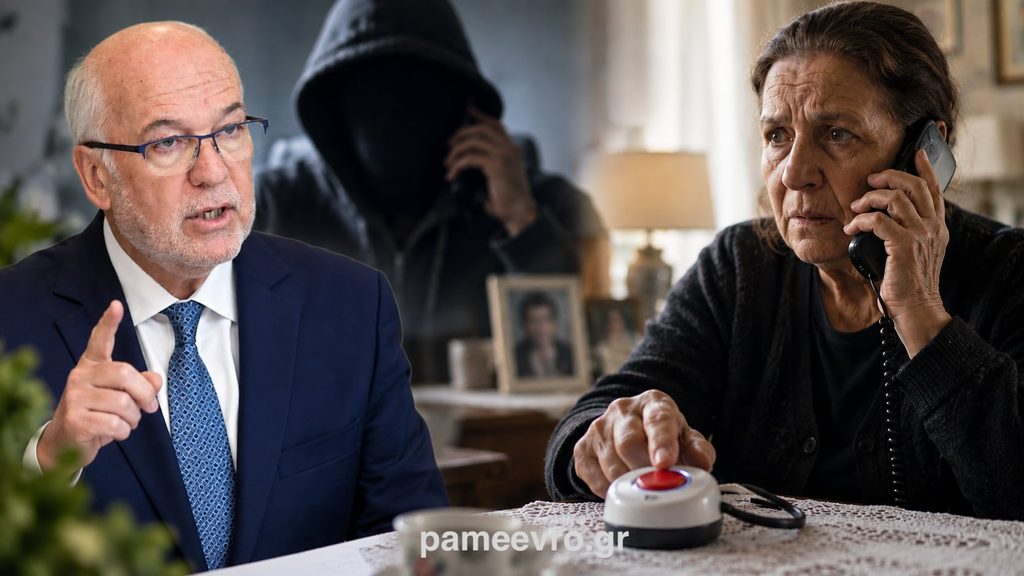 Ο Γιώργος Φλωρίδης προανήγγειλε αυστηρές ποινές και νέα μέτρα προστασίας για ηλικιωμένους από τηλεφωνικές απάτες