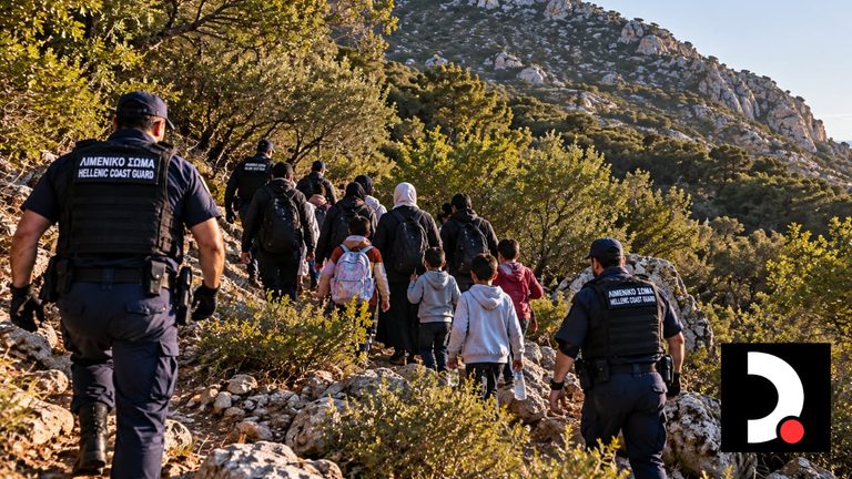 Σαμοθράκη: 30 παράνομοι μετανάστες σε ορεινή περιοχή – Ανάμεσά τους 10 ανήλικα παιδιά και 9 γυναίκες