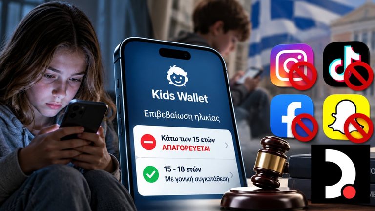 Social media: Υποχρεωτικό Kids Wallet και «λουκέτο» σε Instagram και TikTok για παιδιά κάτω των 15