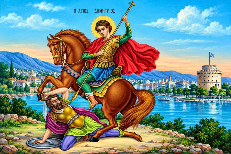 Άγιος Δημήτριος: Μεγάλη γιορτή σήμερα 26 Οκτωβρίου – Ποιοι έχουν την τιμητική τους